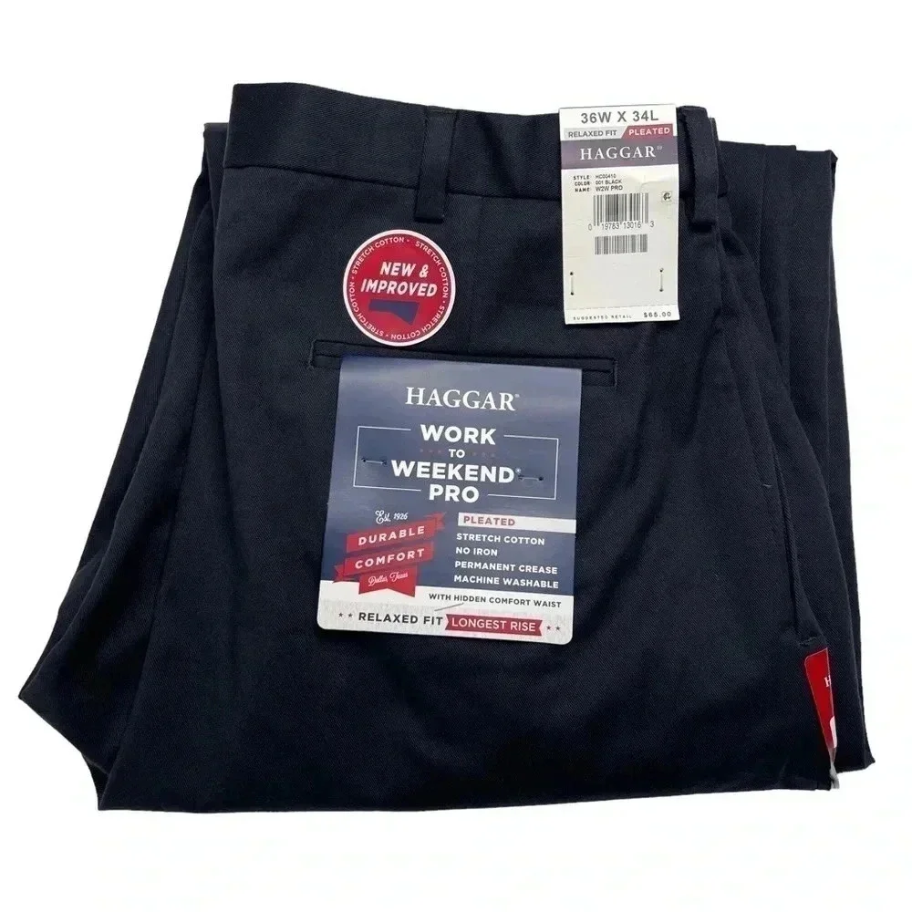 Haggar 98% cotton